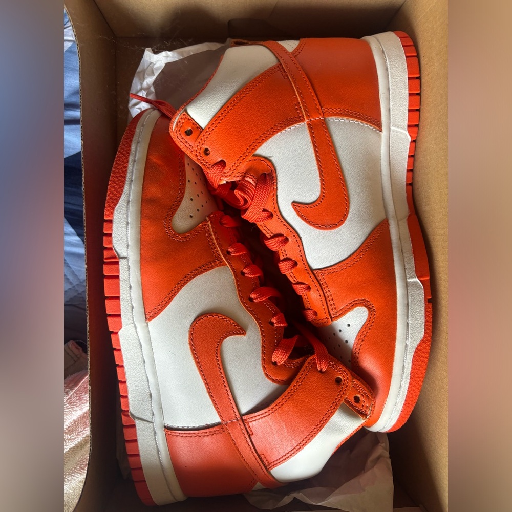 Nike high tops. Never worn. In women’s size